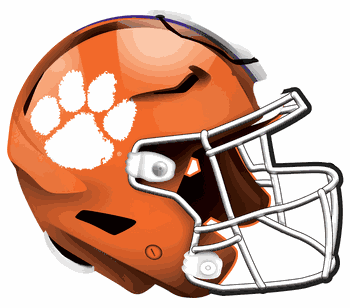 Clemson Tigers 12in Authentic Helmet Sign