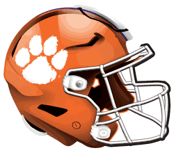 Clemson Tigers 12in Authentic Helmet Sign