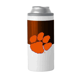 Clemson Tigers 12oz Colorblock Slim Can Coolie