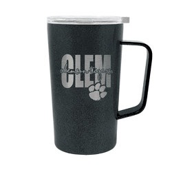 Clemson Tigers 18oz Onyx Hustle Travel Mug