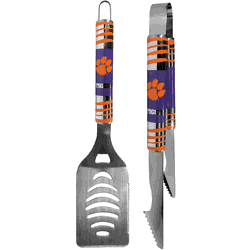 Clemson Tigers 2 pc Steel Tailgate BBQ Set