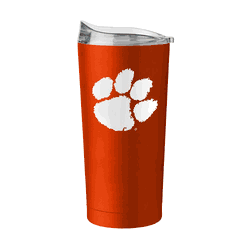 Clemson Tigers 20oz Flipside Powder Coat Tumbler