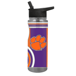 Clemson Tigers 24oz Cool Vibes Jr. Thirst Hydration Water Bottle