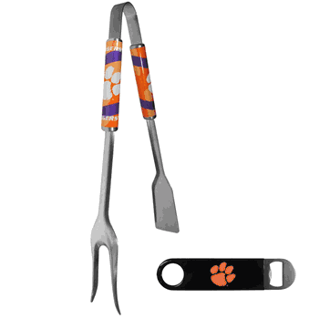 Clemson Tigers 3 in 1 BBQ Tool and Bottle Opener