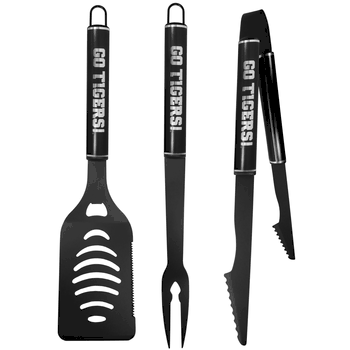 Clemson Tigers 3 pc Monochromatic BBQ Set