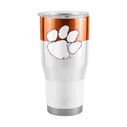 Clemson Tigers 30oz Colorblock Stainless Tumbler