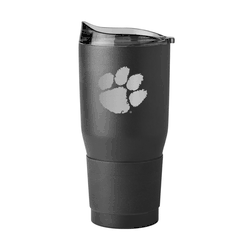 Clemson Tigers 30oz Etch Powder Coat Tumbler