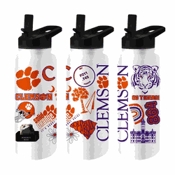 Clemson Tigers 34oz Native Quencher Bottle