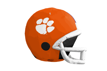 Clemson Tigers 4 FT Inflatable Helmet