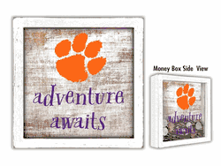 Clemson Tigers Adventure Awaits Money Box