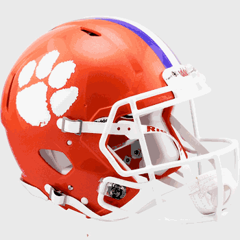 Clemson Tigers  Authentic Speed Full Size Football Helmet