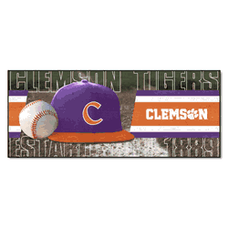 Clemson Tigers Baseball Runner Rug - 30in. x 72in.
