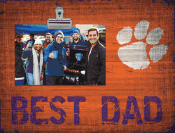 Clemson Tigers Best Dad Clip Frame