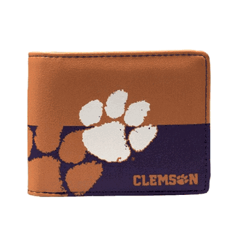 Clemson Tigers Bi-Fold Wallet