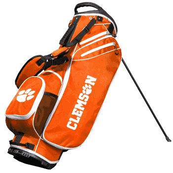 Clemson Tigers Birdie Golf Stand Bag - Orange