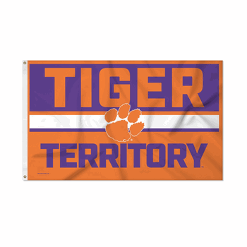 Clemson Tigers Bold 3' x 5' Banner Flag