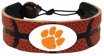 Clemson Tigers Bracelet Classic Basketball CO