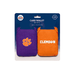 Clemson Tigers Card Wallet 2-pack