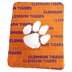 Clemson Tigers Classic Throw