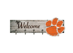 Clemson Tigers Coat Hanger 6x24