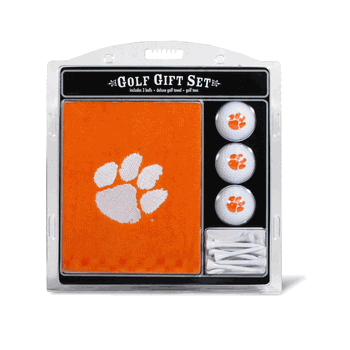 Clemson Tigers Embroidered Towel Gift Set