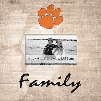 Clemson Tigers Family Picture Frame