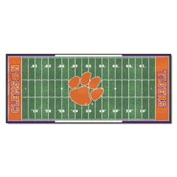 Clemson Tigers Field Runner Mat - 30in. x 72in.