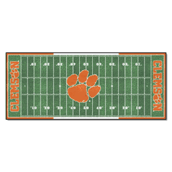 Clemson Tigers Field Runner Mat - 30in. x 72in.
