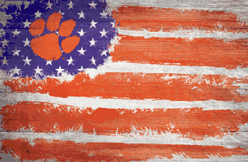 Clemson Tigers Flag 17x26