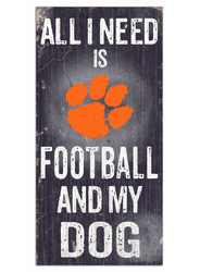 Clemson Tigers Football and My Dog Sign