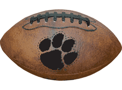 Clemson Tigers Football - Vintage Throwback - 9 Inches