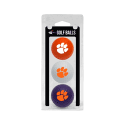 Clemson Tigers Golf Balls - 3 Pack