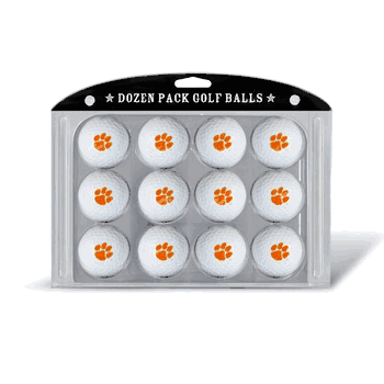 Clemson Tigers Golf Balls Pack of 12