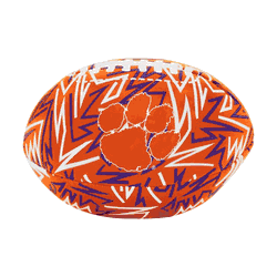 Clemson Tigers Graffiti Micro Soft Football