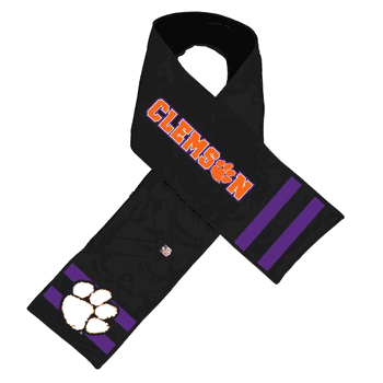 Clemson Tigers Hero Jersey Scarf