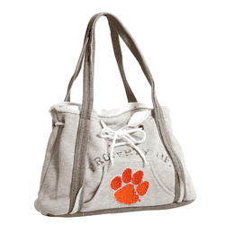 Clemson Tigers Hoodie Purse Grey