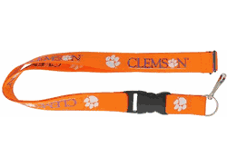 Clemson Tigers Lanyard Orange