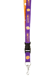 Clemson Tigers Lanyard - Two-Tone