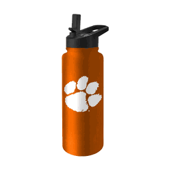 Clemson Tigers Logo 34oz Quencher Water Bottle