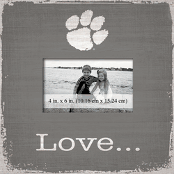 Clemson Tigers Love Picture Frame