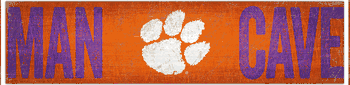 Clemson Tigers Man Cave Sign