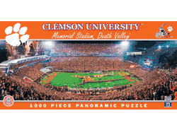 Clemson Tigers NCAA 1000pc Panoramic Puzzle