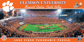 Clemson Tigers NCAA 1000pc Panoramic Puzzle