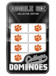Clemson Tigers NCAA Dominoes