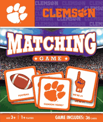 Clemson Tigers NCAA Matching Game