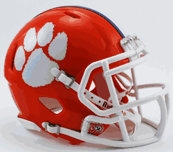 Clemson Tigers NCAA Mini Speed Football Helmet