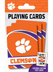Clemson Tigers NCAA Playing Cards