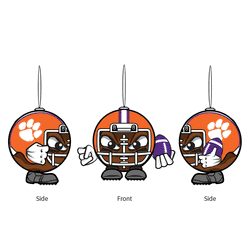 Clemson Tigers Ornament Ball Head