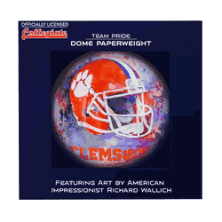 Clemson Tigers Paperweight Domed