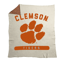 Clemson Tigers Prime Luxe Dreams Throw